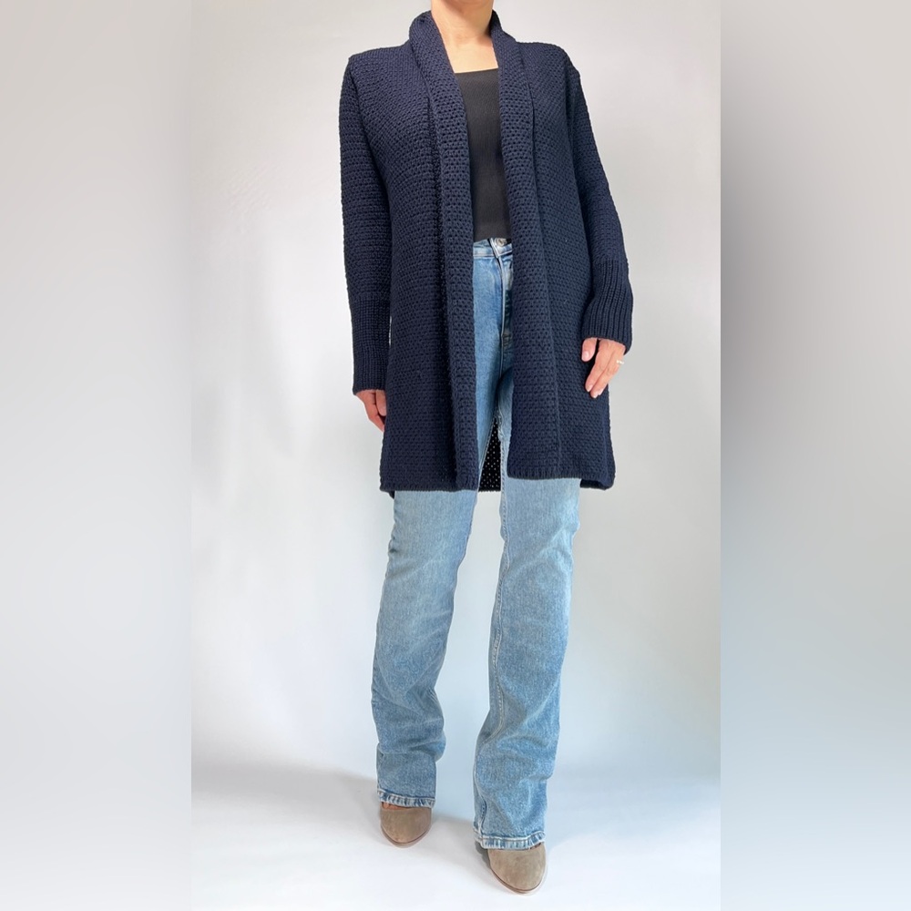 Ireland’s Eye Womans Cardigan NEW 100% Wool Knit Cardigan Sweater Duster